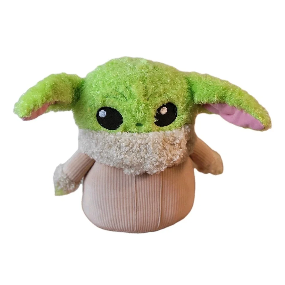 Grogu Plush Talking Baby Yoda Mandalorian Star Wars Pillow Squishy Soft Plushie.